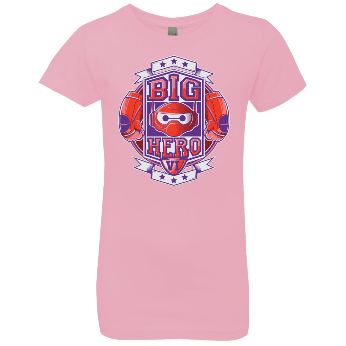 T-Shirts Light Pink / YXS BIG HERO VI BOXING Girls Premium T-Shirt
