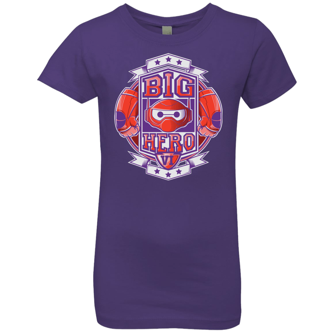 T-Shirts Purple Rush / YXS BIG HERO VI BOXING Girls Premium T-Shirt