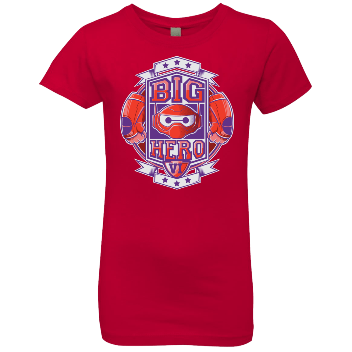 T-Shirts Red / YXS BIG HERO VI BOXING Girls Premium T-Shirt
