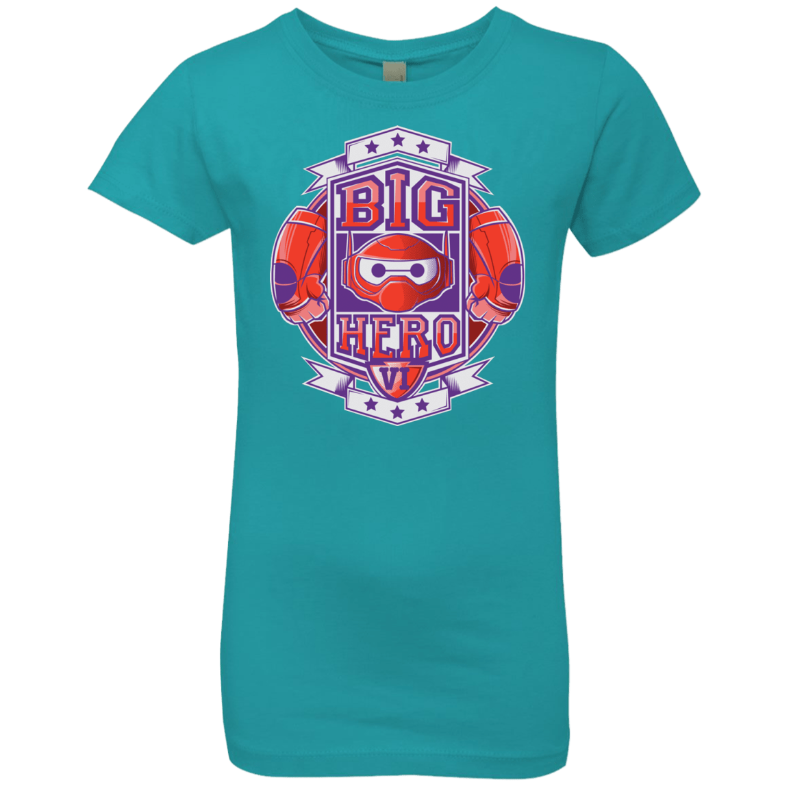 T-Shirts Tahiti Blue / YXS BIG HERO VI BOXING Girls Premium T-Shirt