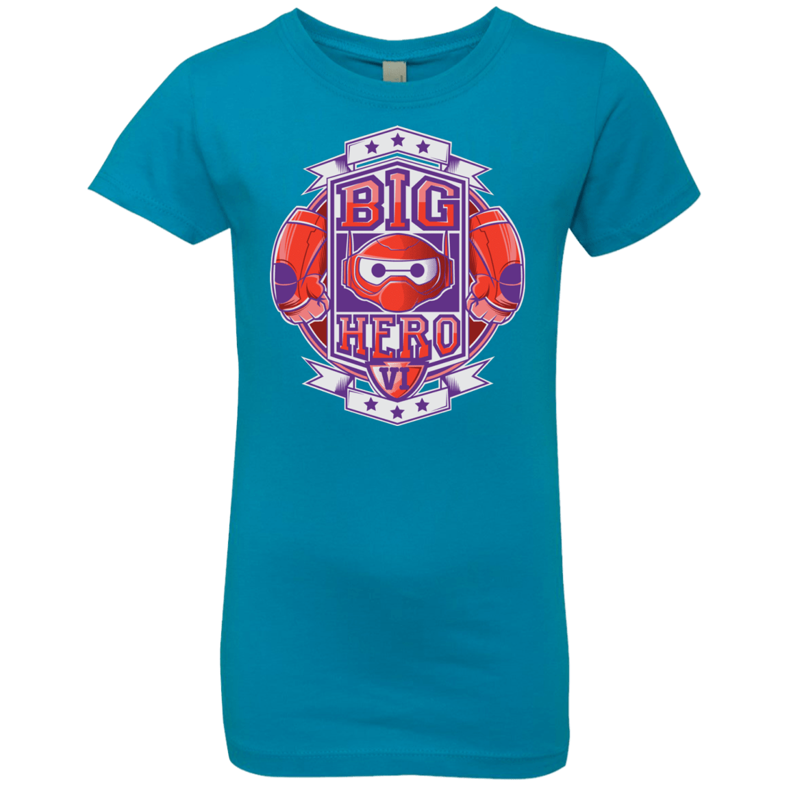 T-Shirts Turquoise / YXS BIG HERO VI BOXING Girls Premium T-Shirt