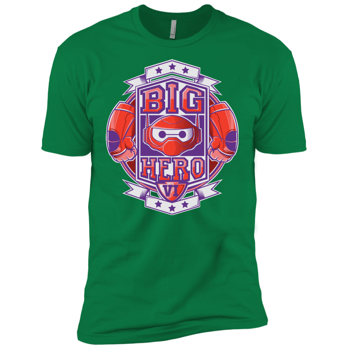 T-Shirts Kelly Green / X-Small BIG HERO VI BOXING Men's Premium T-Shirt
