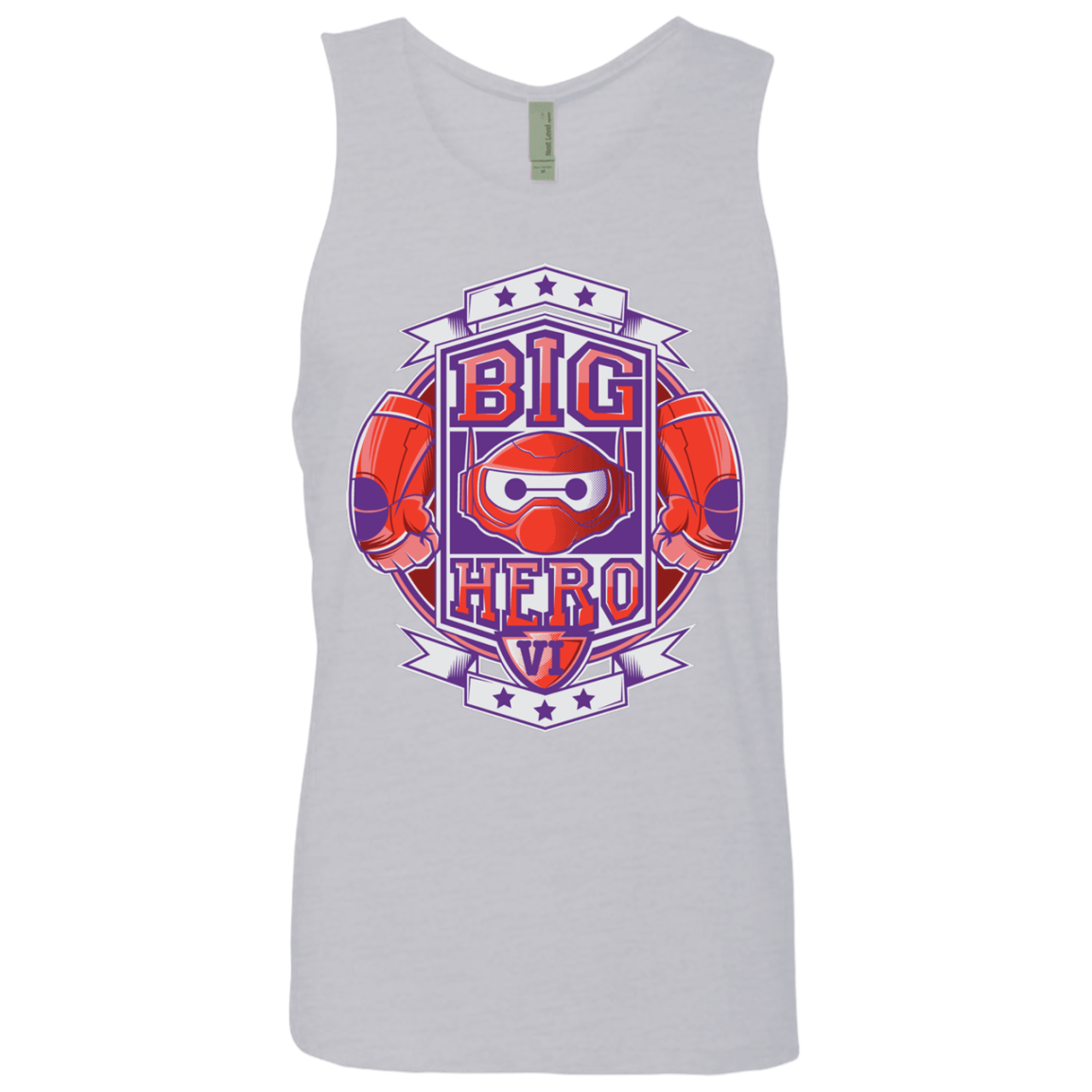 T-Shirts Heather Grey / Small BIG HERO VI BOXING Men's Premium Tank Top