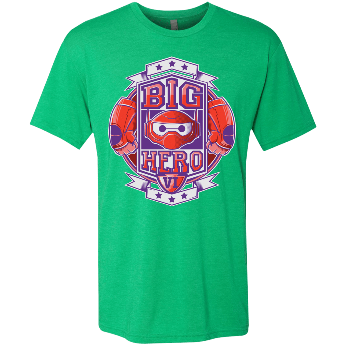 T-Shirts Envy / Small BIG HERO VI BOXING Men's Triblend T-Shirt