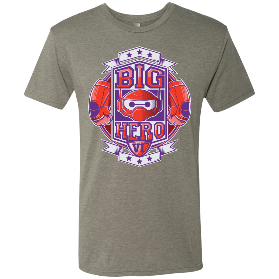 T-Shirts Venetian Grey / Small BIG HERO VI BOXING Men's Triblend T-Shirt