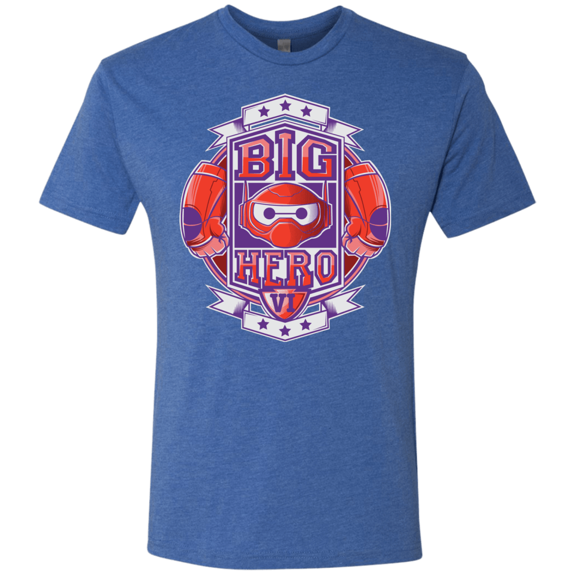 T-Shirts Vintage Royal / Small BIG HERO VI BOXING Men's Triblend T-Shirt