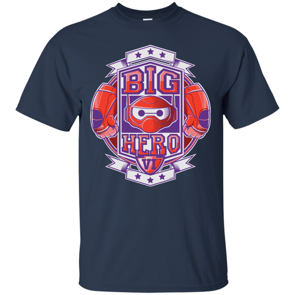 T-Shirts Navy / Small BIG HERO VI BOXING T-Shirt