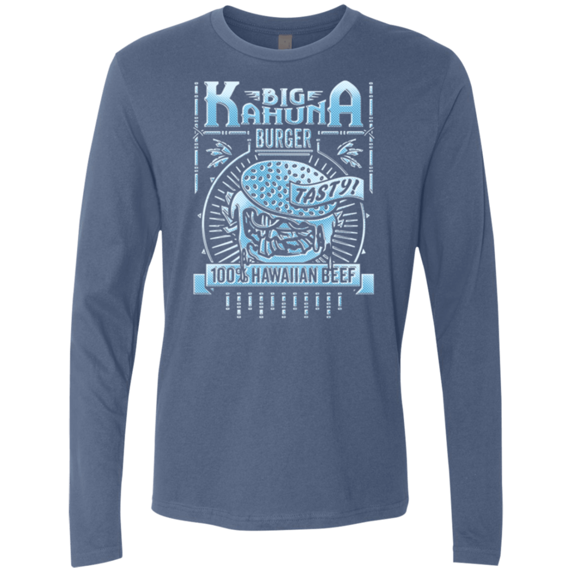 T-Shirts Indigo / Small Big Kahuna Burger Men's Premium Long Sleeve
