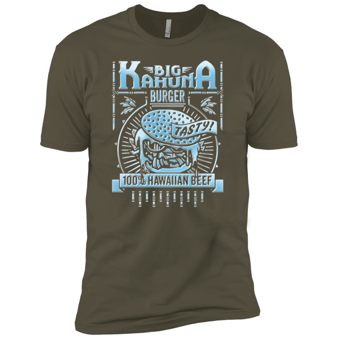 T-Shirts Military Green / X-Small Big Kahuna Burger Men's Premium T-Shirt