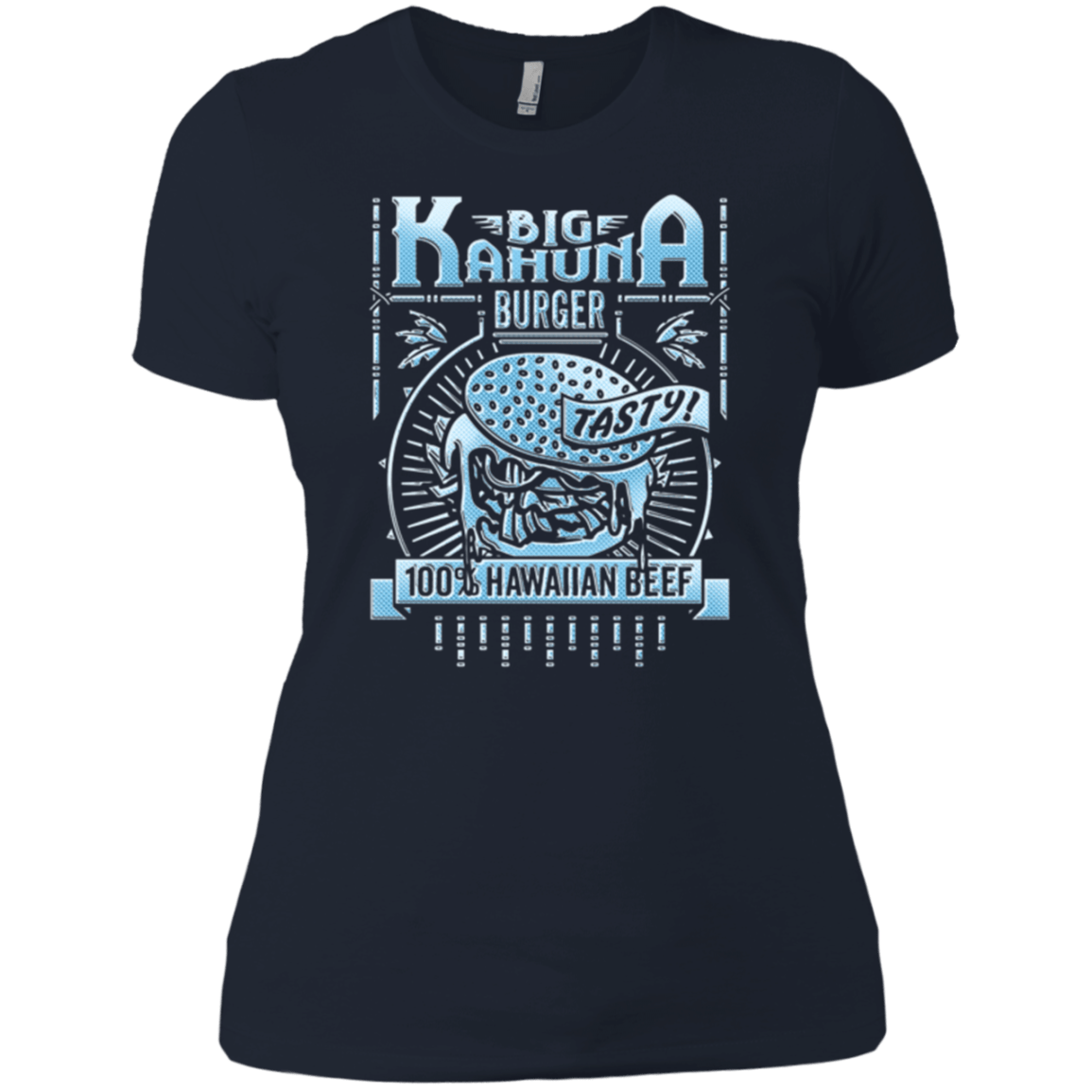 T-Shirts Midnight Navy / X-Small Big Kahuna Burger Women's Premium T-Shirt