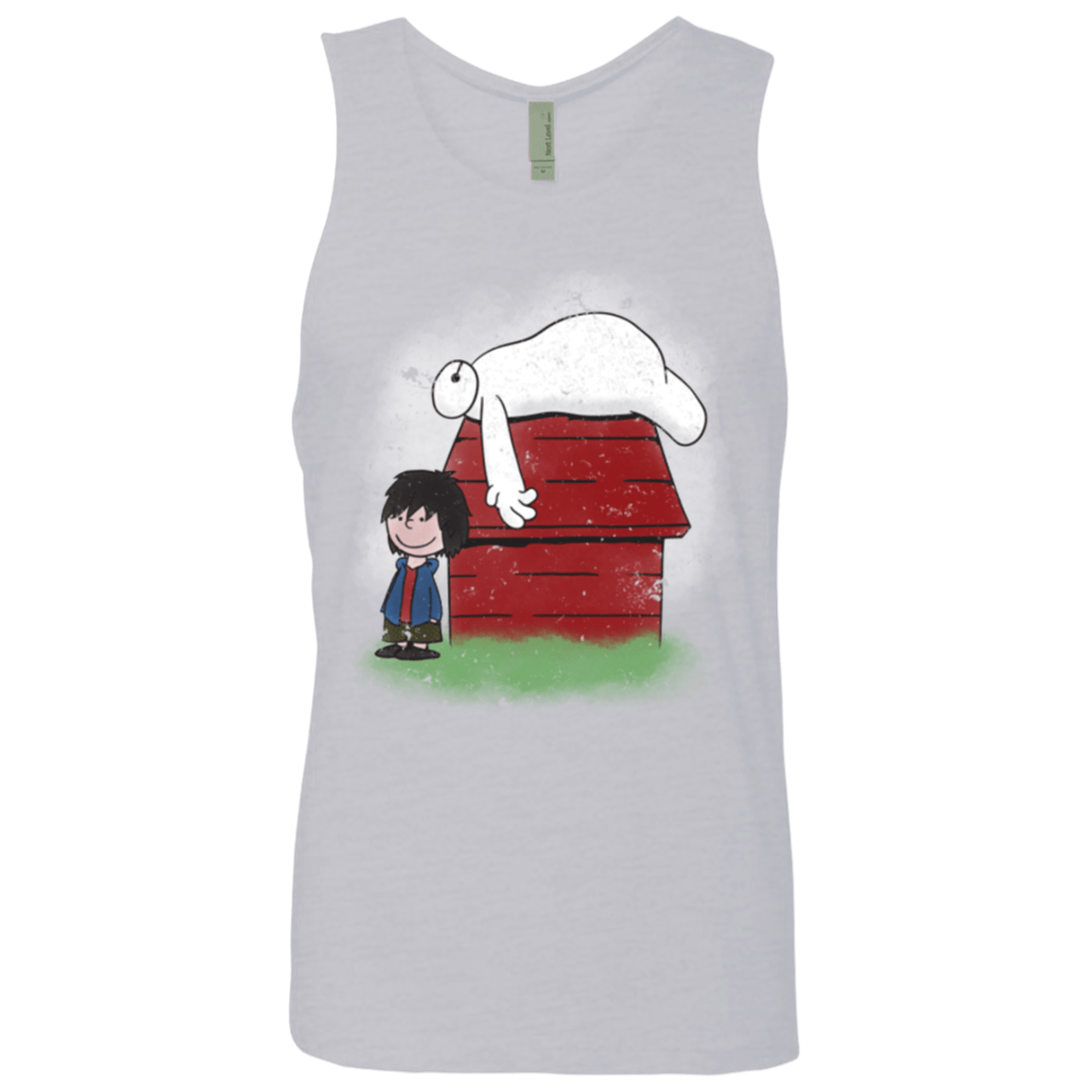 T-Shirts Heather Grey / Small Big Peanut 6 Men's Premium Tank Top