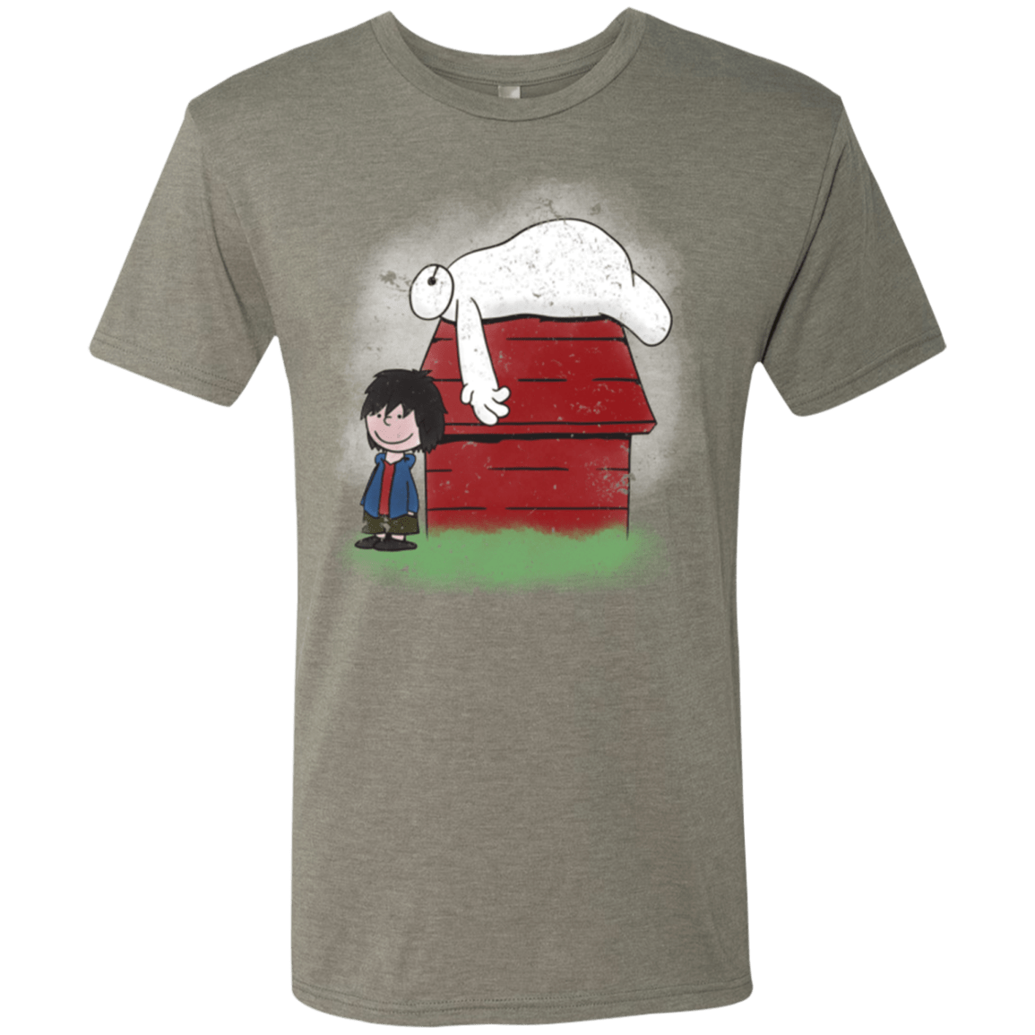 T-Shirts Venetian Grey / Small Big Peanut 6 Men's Triblend T-Shirt