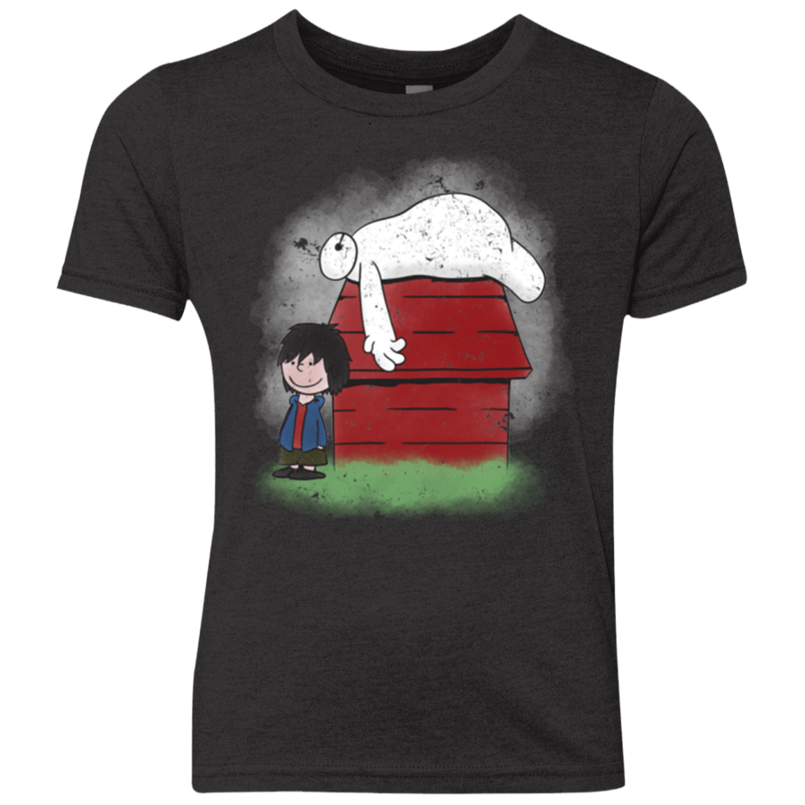 T-Shirts Vintage Black / YXS Big Peanut 6 Youth Triblend T-Shirt