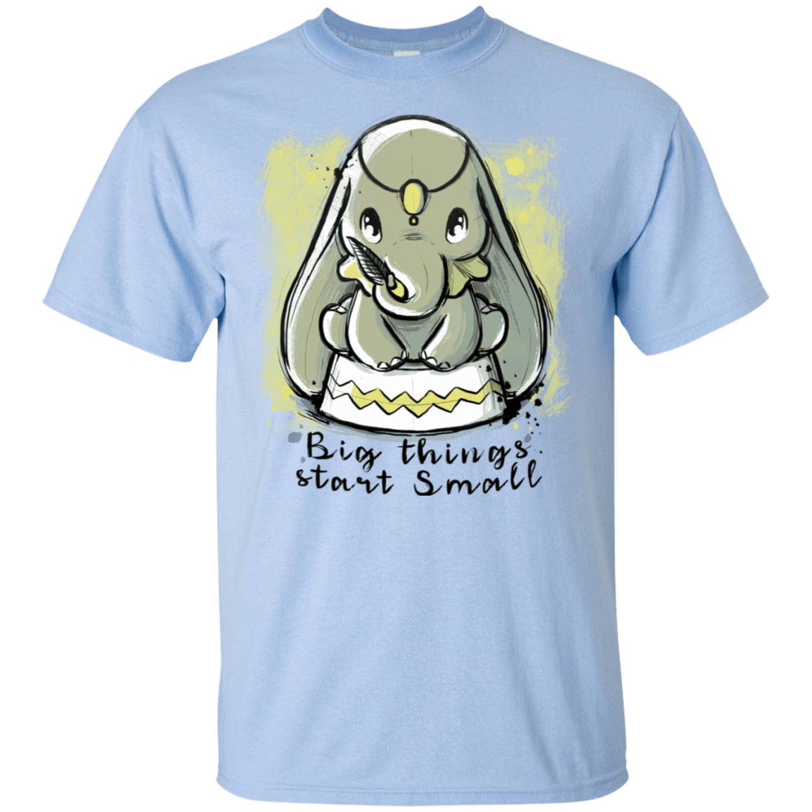 T-Shirts Light Blue / S Big Things T-Shirt