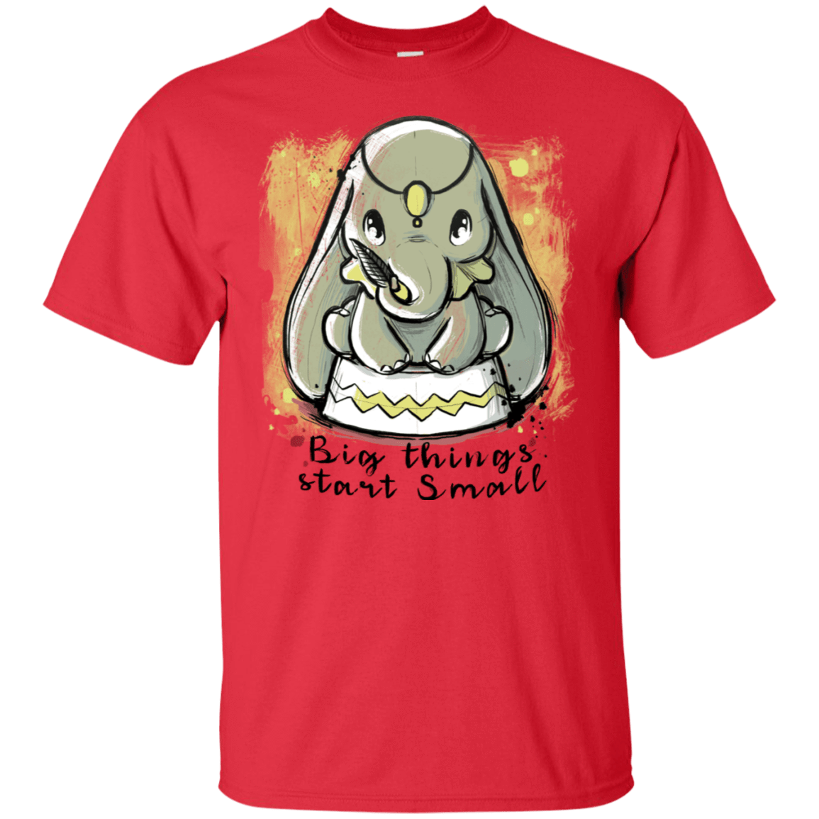 T-Shirts Red / S Big Things T-Shirt