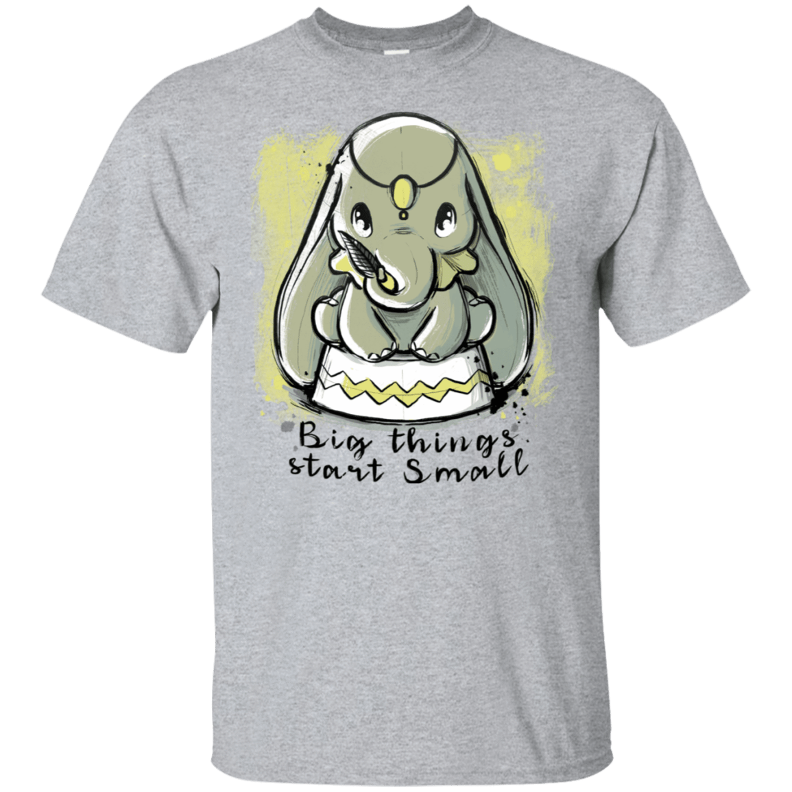 T-Shirts Sport Grey / S Big Things T-Shirt