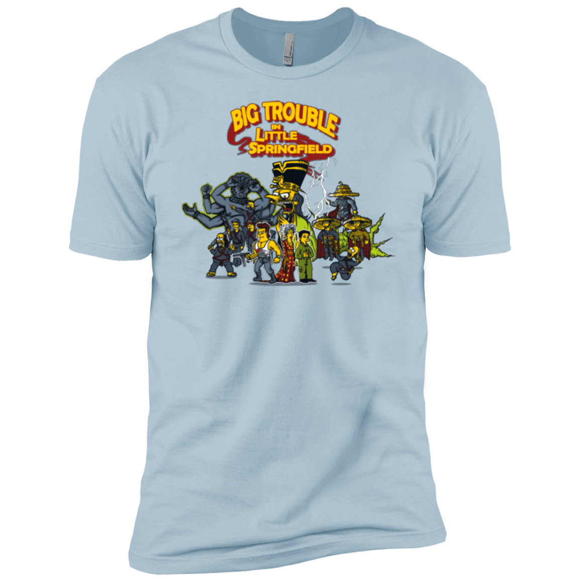 T-Shirts Light Blue / YXS Big Trouble Boys Premium T-Shirt