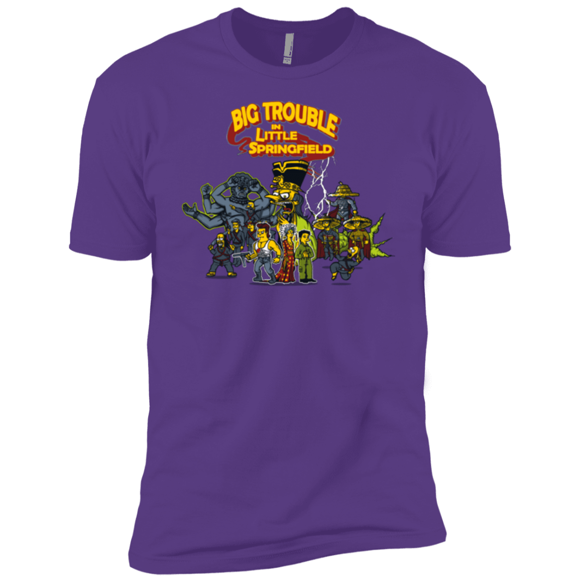 T-Shirts Purple Rush / YXS Big Trouble Boys Premium T-Shirt