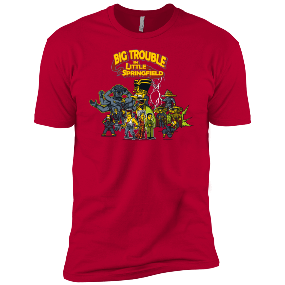 T-Shirts Red / YXS Big Trouble Boys Premium T-Shirt