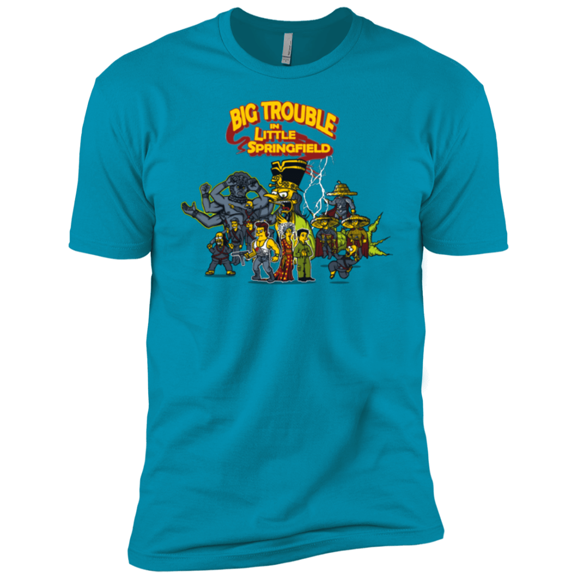 T-Shirts Turquoise / YXS Big Trouble Boys Premium T-Shirt