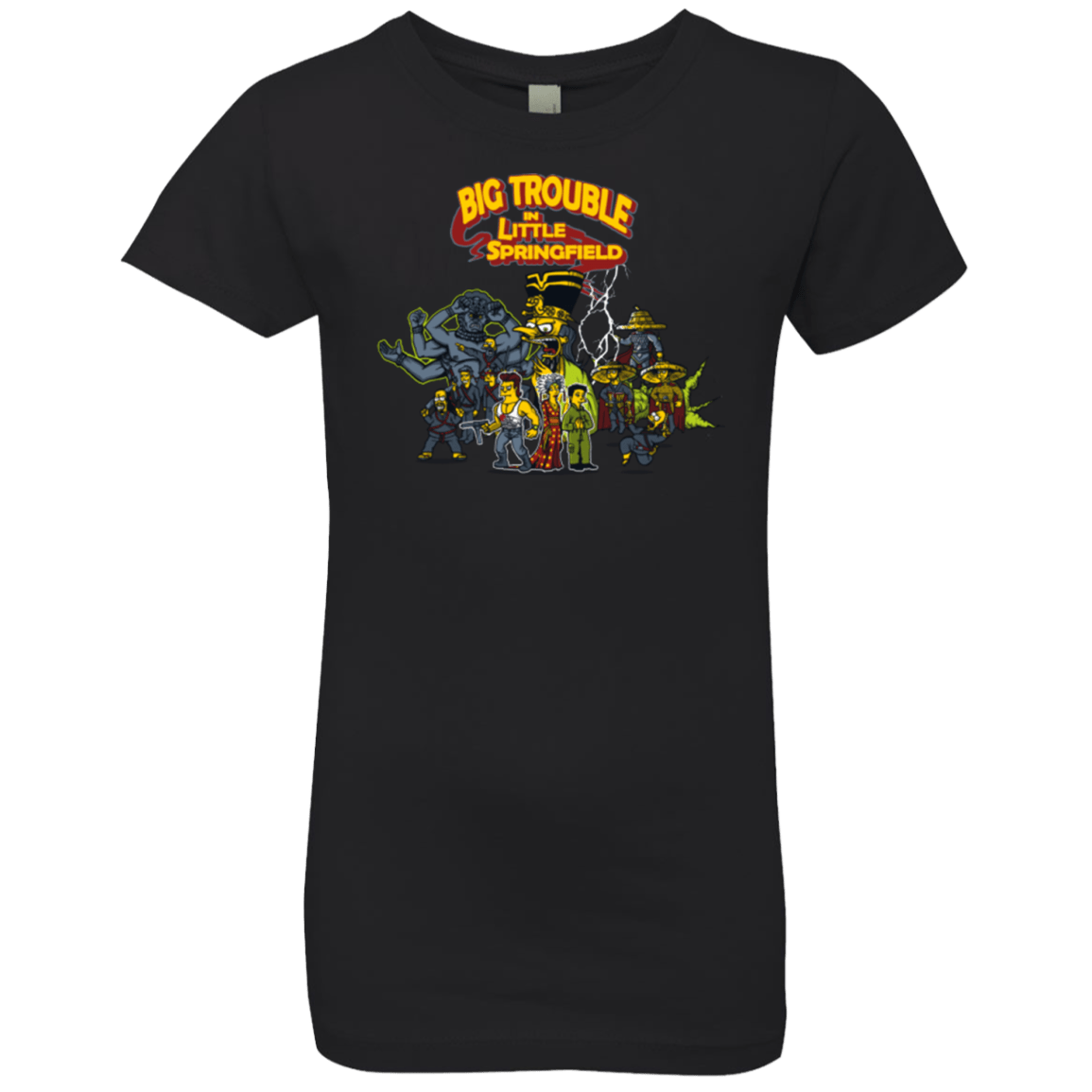 T-Shirts Black / YXS Big Trouble Girls Premium T-Shirt