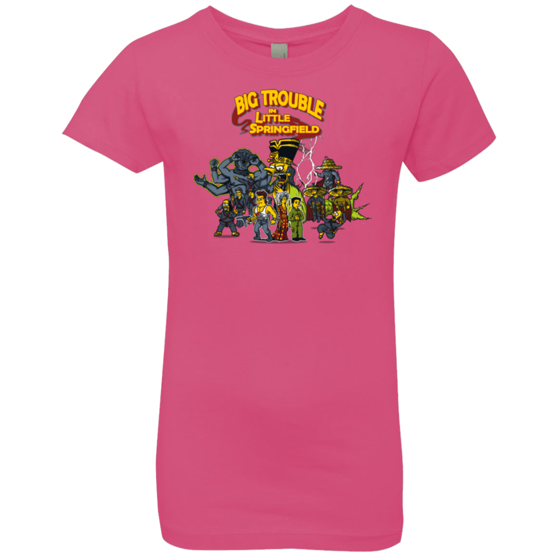 T-Shirts Hot Pink / YXS Big Trouble Girls Premium T-Shirt