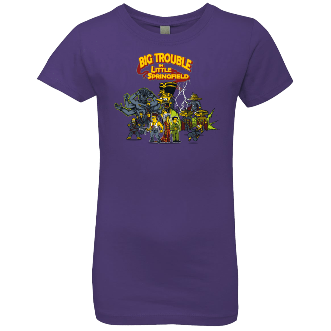 T-Shirts Purple Rush / YXS Big Trouble Girls Premium T-Shirt