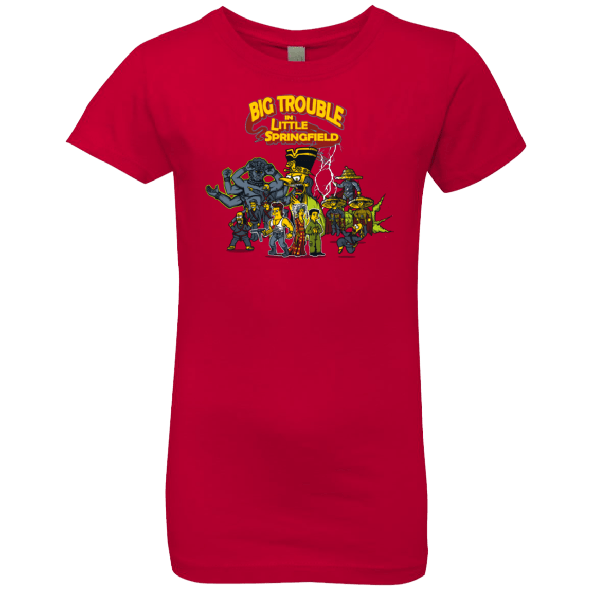 T-Shirts Red / YXS Big Trouble Girls Premium T-Shirt