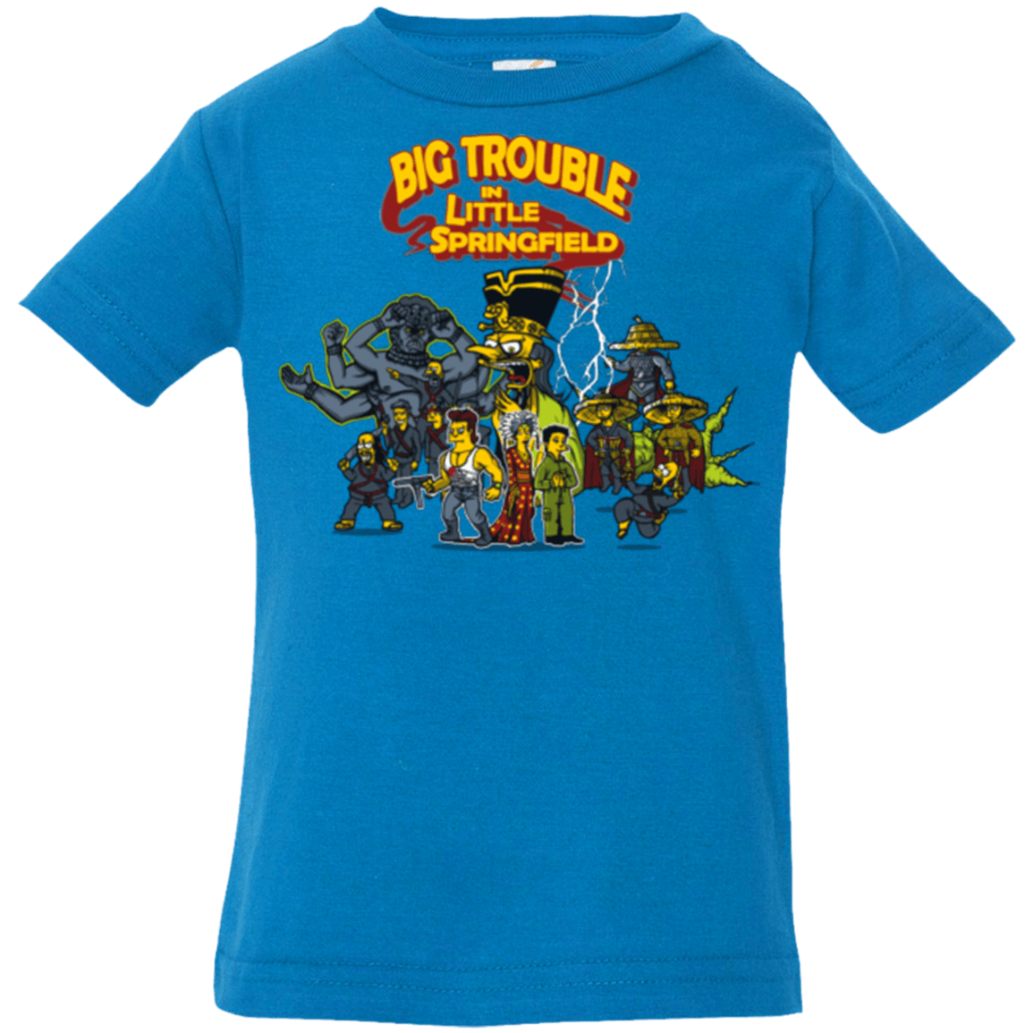 T-Shirts Cobalt / 6 Months Big Trouble Infant Premium T-Shirt