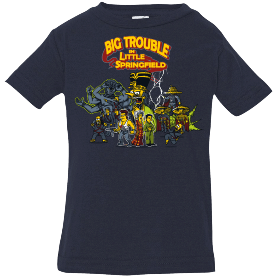 T-Shirts Navy / 6 Months Big Trouble Infant Premium T-Shirt