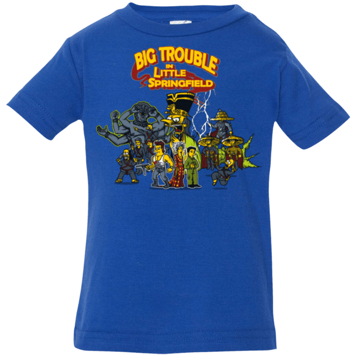 T-Shirts Royal / 6 Months Big Trouble Infant Premium T-Shirt