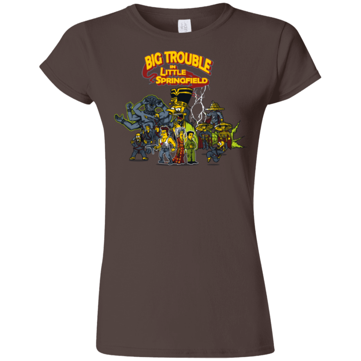 T-Shirts Dark Chocolate / S Big Trouble Junior Slimmer-Fit T-Shirt