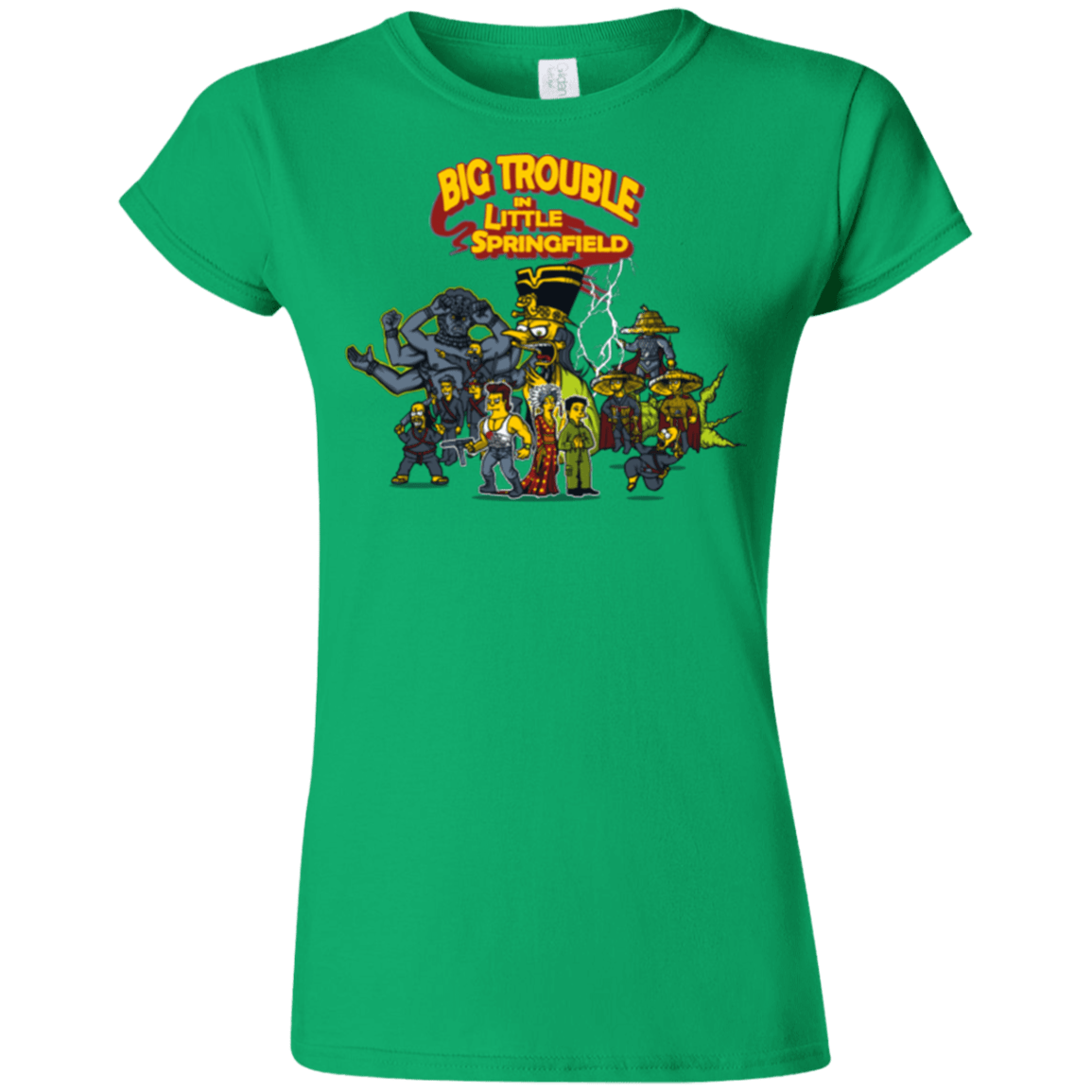 T-Shirts Irish Green / S Big Trouble Junior Slimmer-Fit T-Shirt