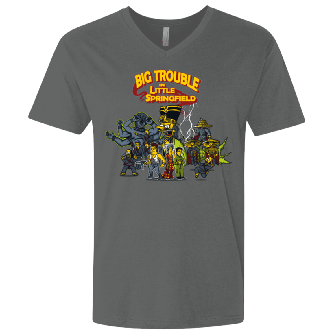 T-Shirts Heavy Metal / X-Small Big Trouble Men's Premium V-Neck