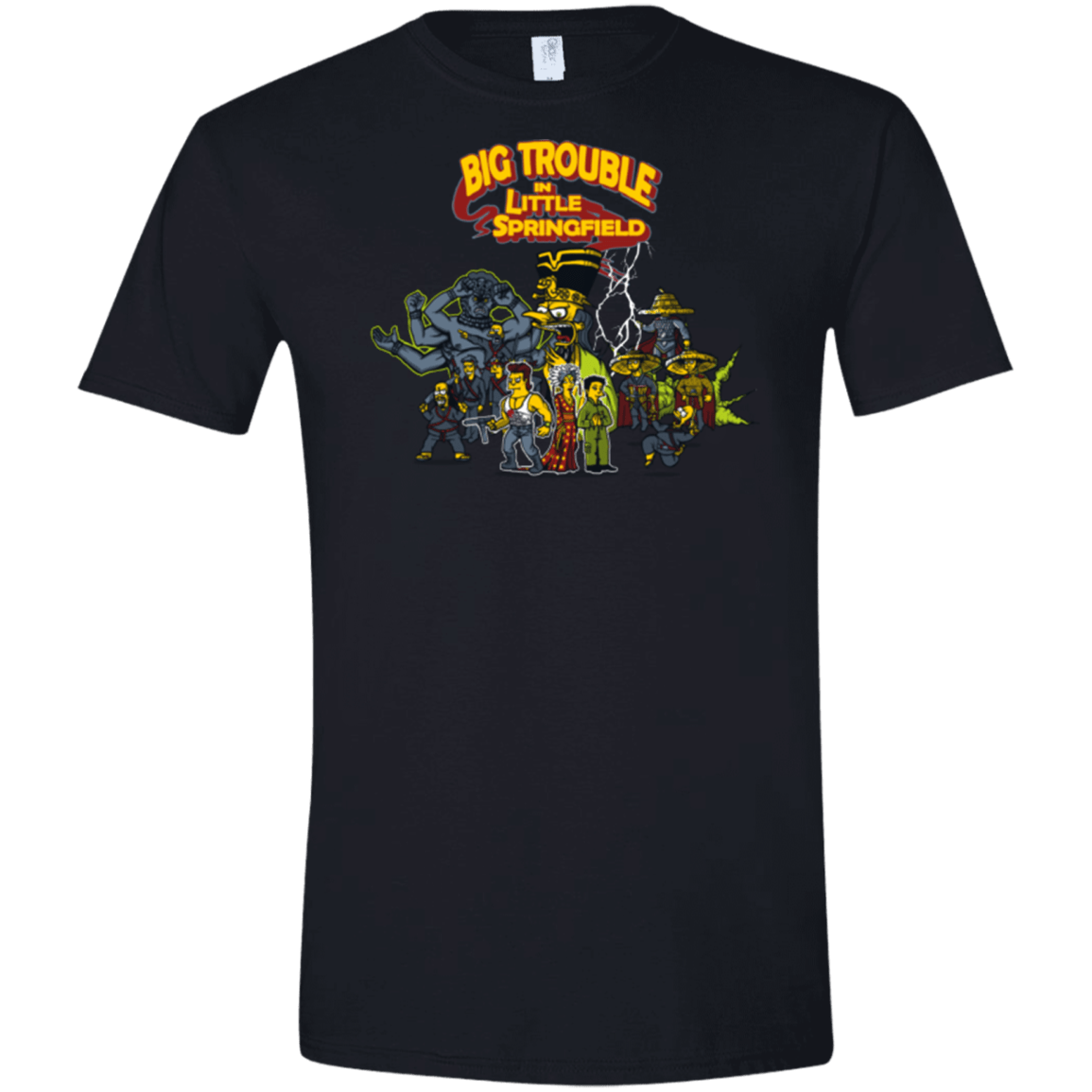 T-Shirts Black / X-Small Big Trouble Men's Semi-Fitted Softstyle