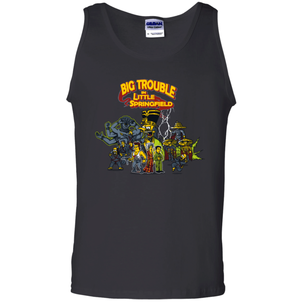 T-Shirts Black / S Big Trouble Men's Tank Top