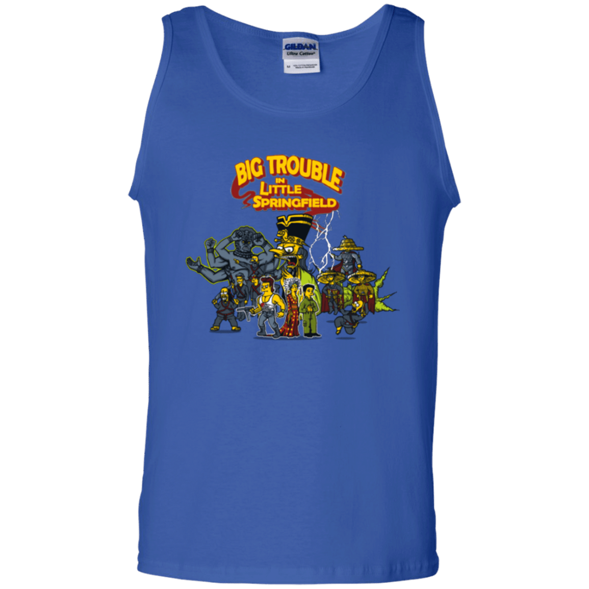 T-Shirts Royal / S Big Trouble Men's Tank Top