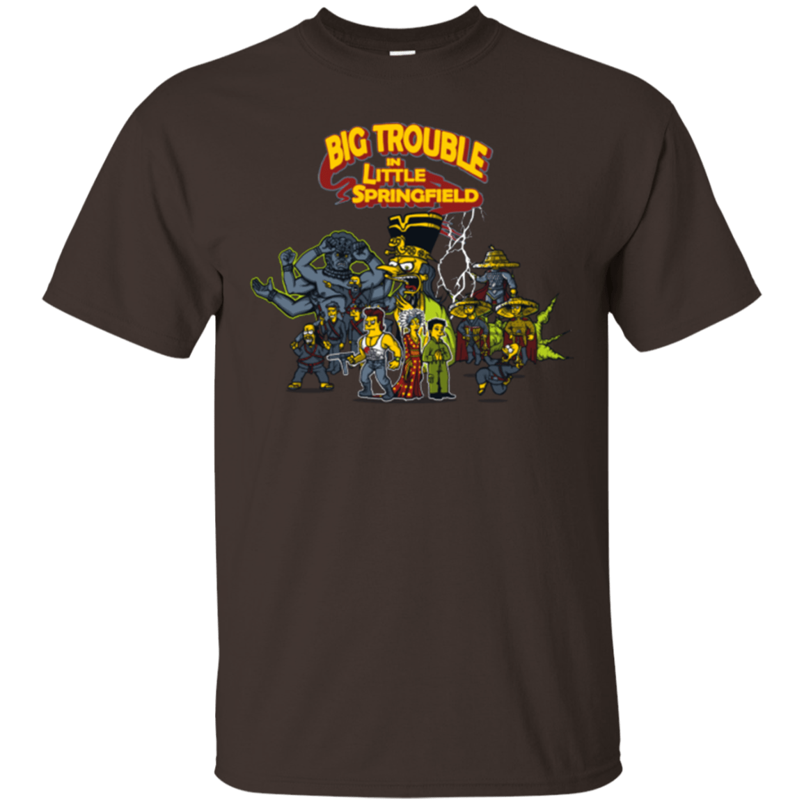 T-Shirts Dark Chocolate / S Big Trouble T-Shirt