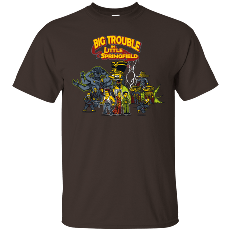 T-Shirts Dark Chocolate / S Big Trouble T-Shirt
