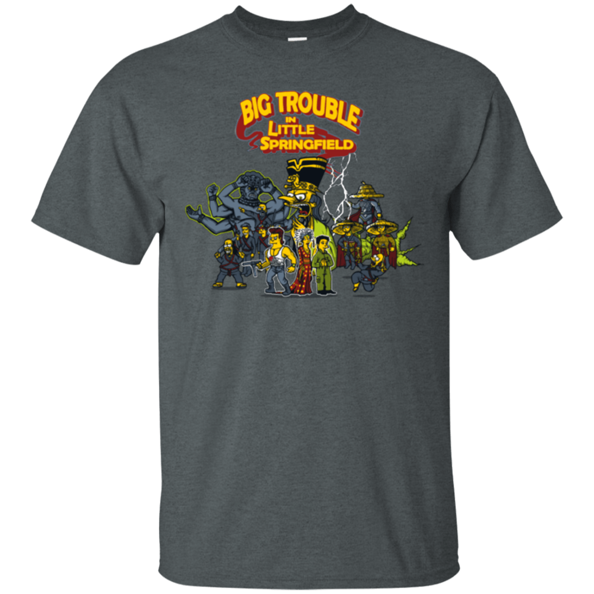 T-Shirts Dark Heather / S Big Trouble T-Shirt