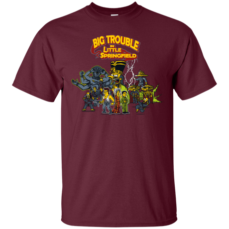 T-Shirts Maroon / S Big Trouble T-Shirt