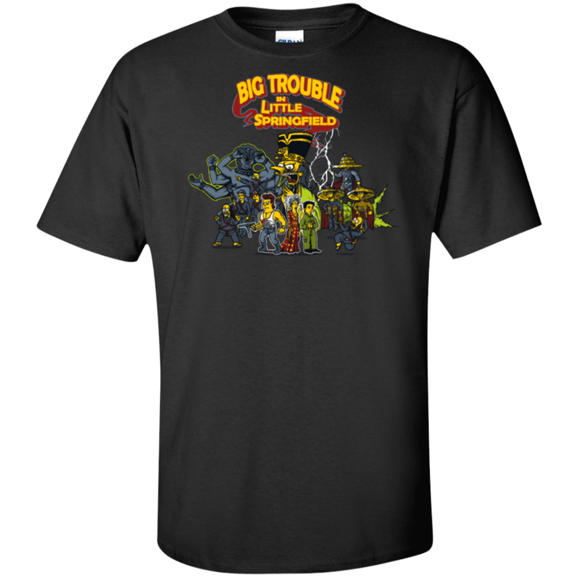 T-Shirts Black / XLT Big Trouble Tall T-Shirt