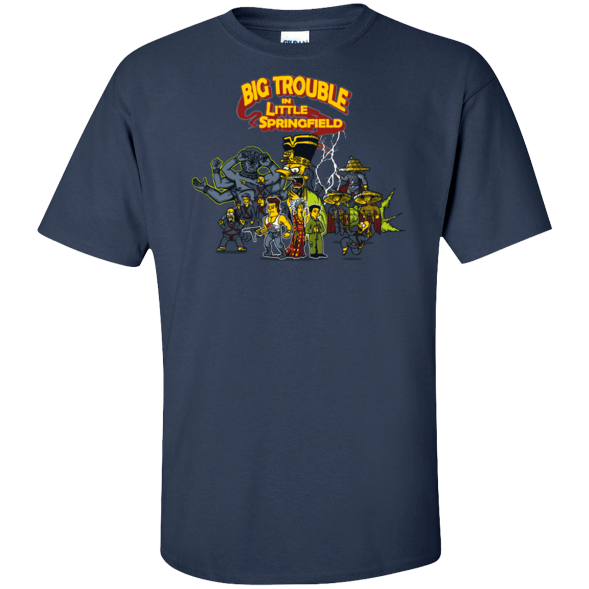 T-Shirts Navy / XLT Big Trouble Tall T-Shirt