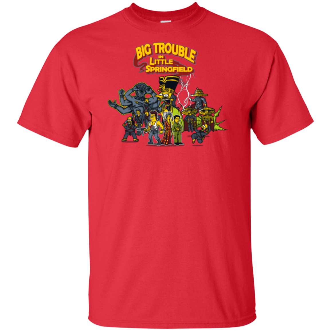 T-Shirts Red / XLT Big Trouble Tall T-Shirt