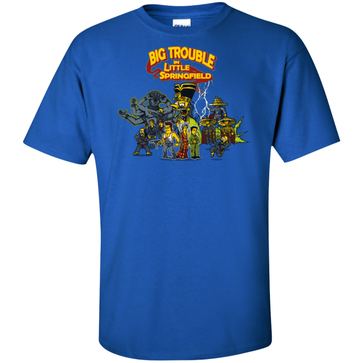 T-Shirts Royal / XLT Big Trouble Tall T-Shirt