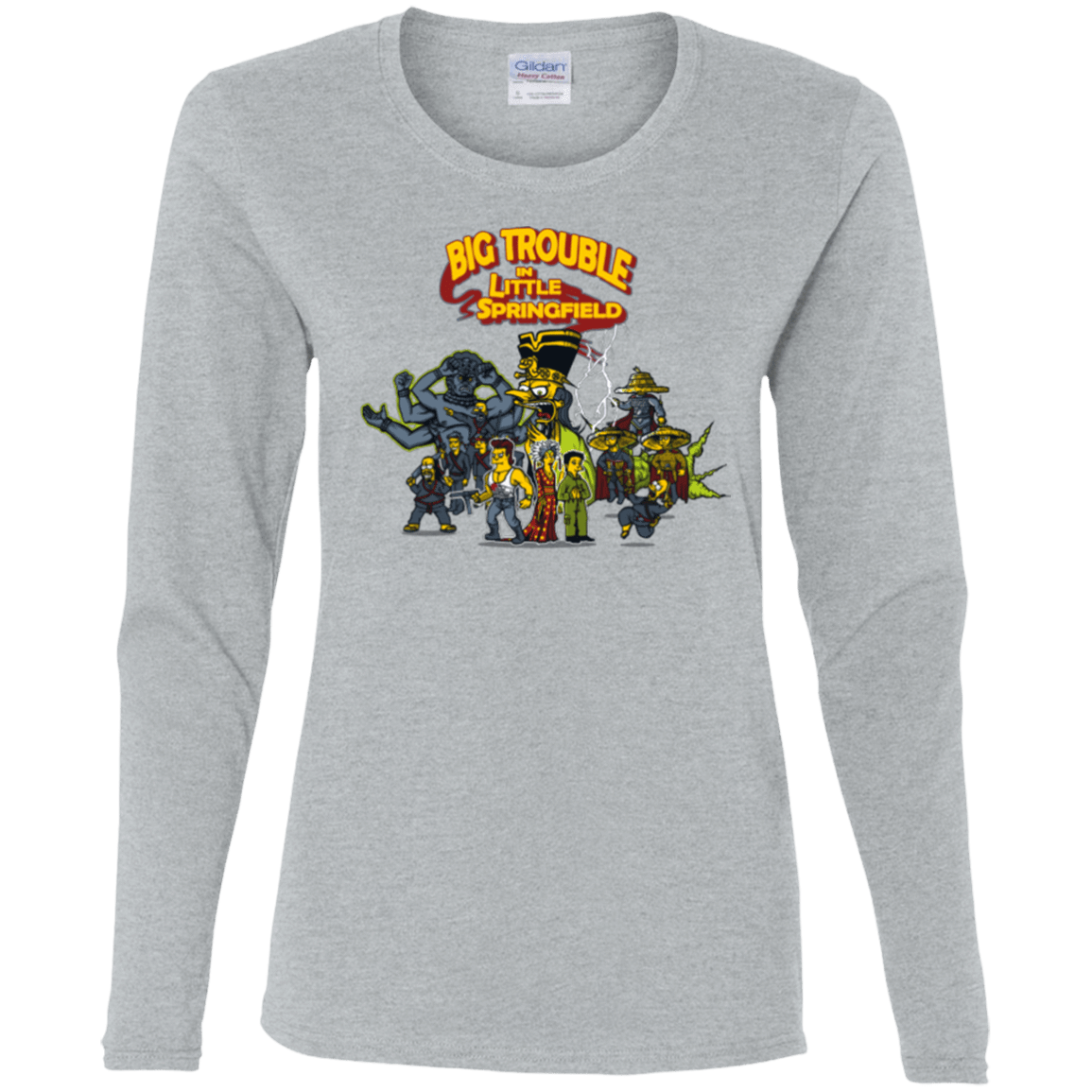 T-Shirts Sport Grey / S Big Trouble Women's Long Sleeve T-Shirt
