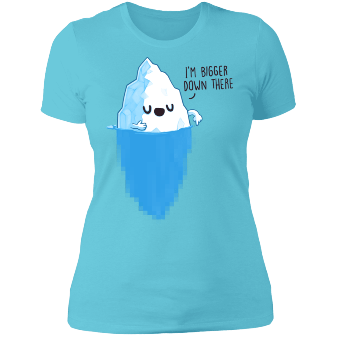 T-Shirts Cancun / S Bigger Down There Women's Premium T-Shirt