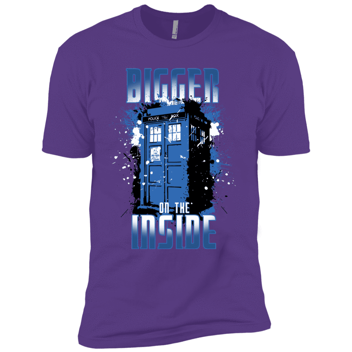 T-Shirts Purple Rush / YXS Bigger on the Inside Boys Premium T-Shirt
