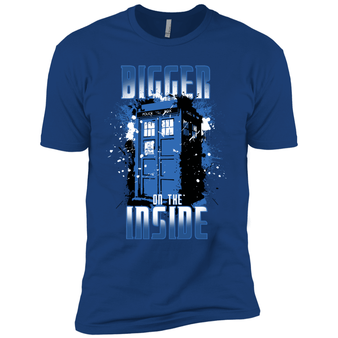 T-Shirts Royal / YXS Bigger on the Inside Boys Premium T-Shirt