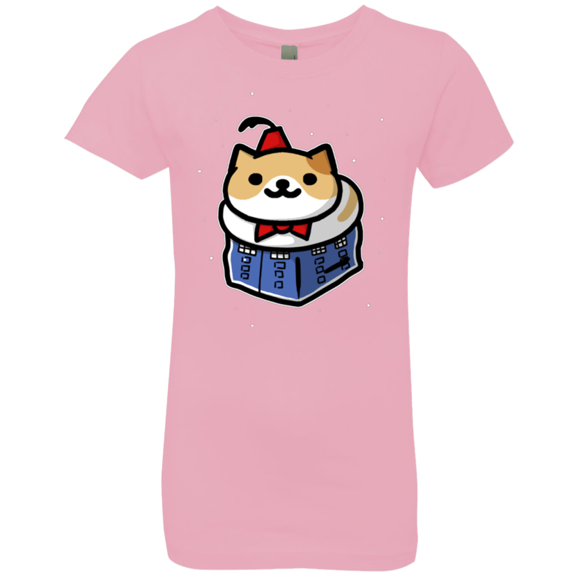 T-Shirts Light Pink / YXS Bigger On The Inside Girls Premium T-Shirt